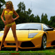 Illustration for article titled Step 1: Lambo LP640. Step 2: Lingerie Model. Step 3: Children's Charity?